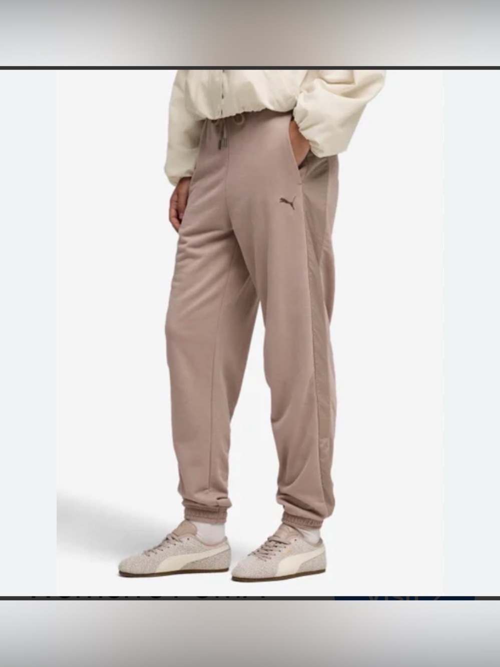 PUMA Tech Sense Balloon Joggers in Warm Dusty Rose